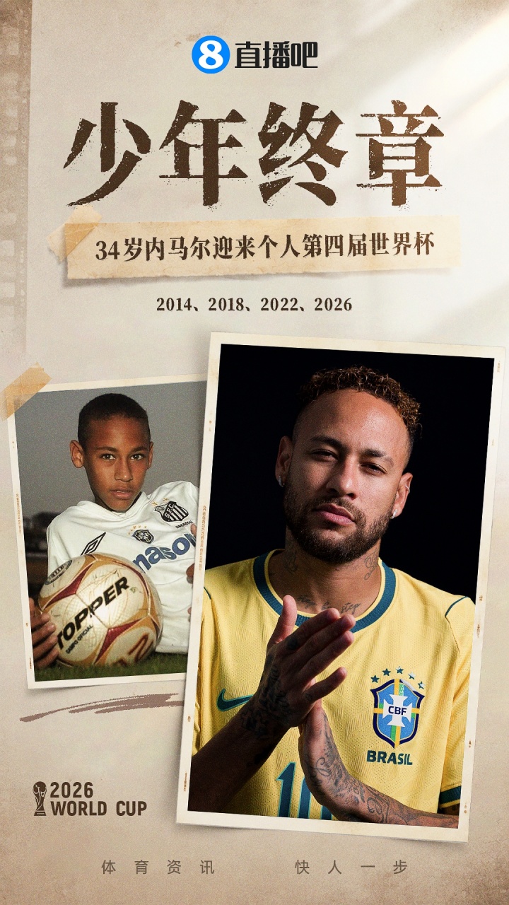 2026世界杯倒计时：48队104场，C罗梅西最后一届与亚马尔首秀