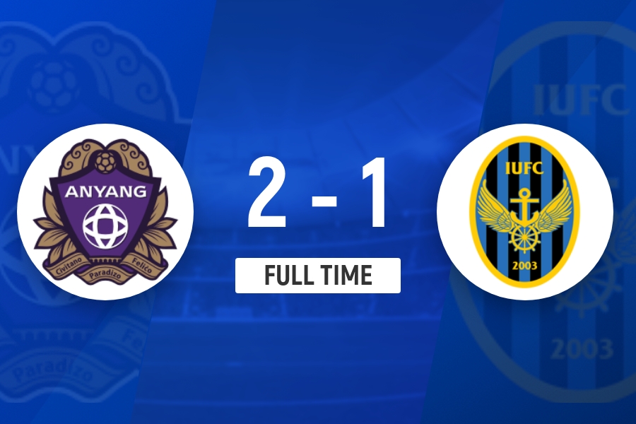K联赛：马修斯梅开二度！安养FC2-1逆转10人仁川！